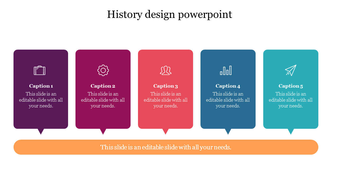 Effective History Design PowerPoint Template Designs